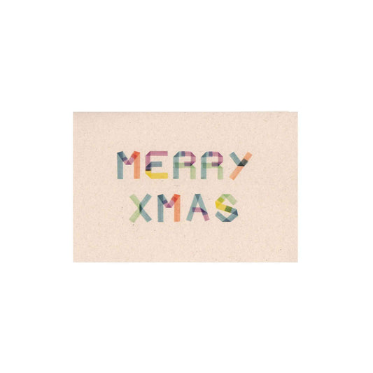 Kaart Merry Xmas - Creative Notes