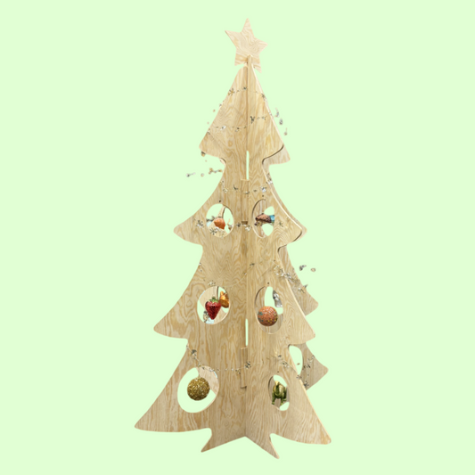 Houten Kerstboom XL