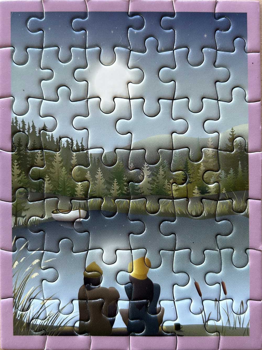 MAANLICHT MET JOU - minipuzzel