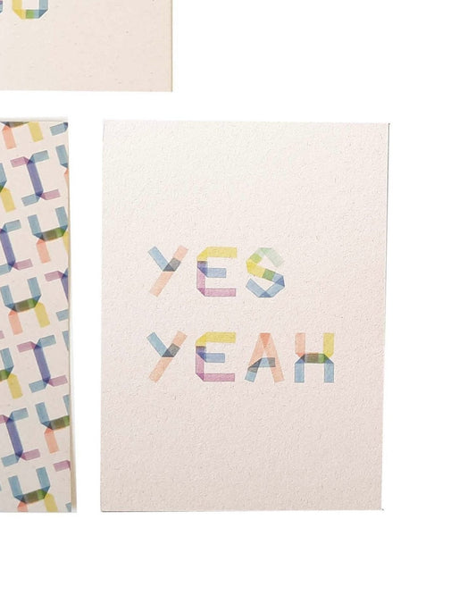 Kaart Yes Yeah - Creative Notes