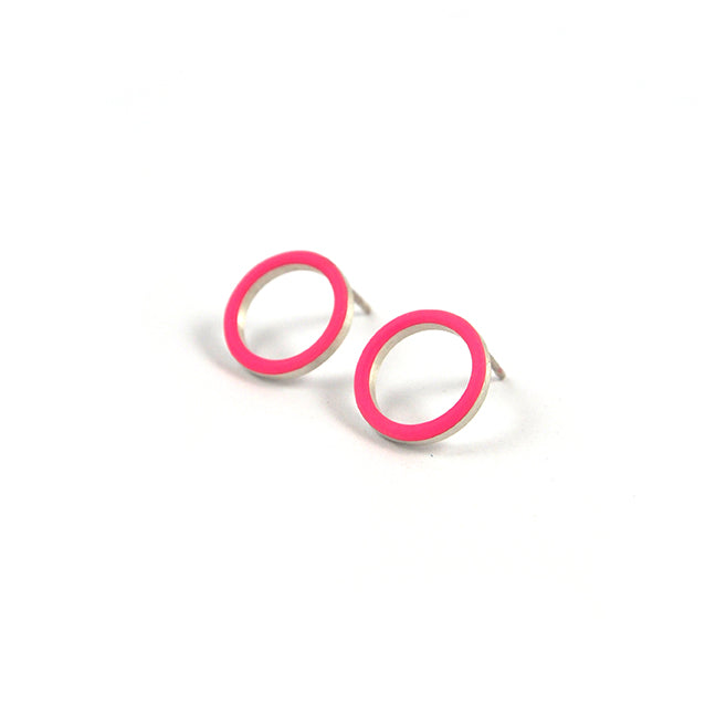 Cercle stud earrings size S