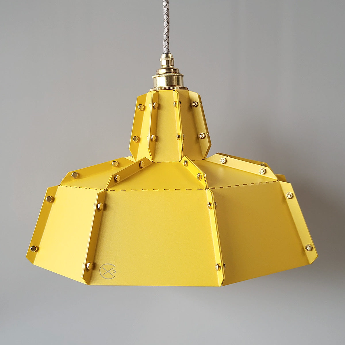 Hanging lamp Yellow