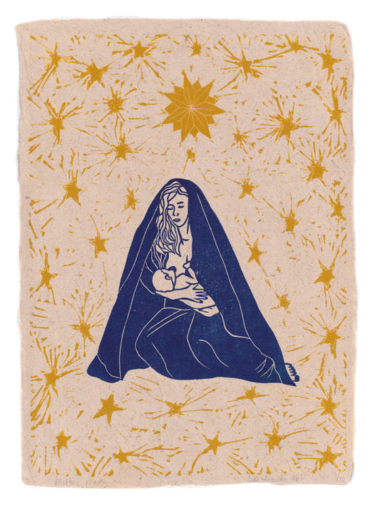 Print Mother Mary