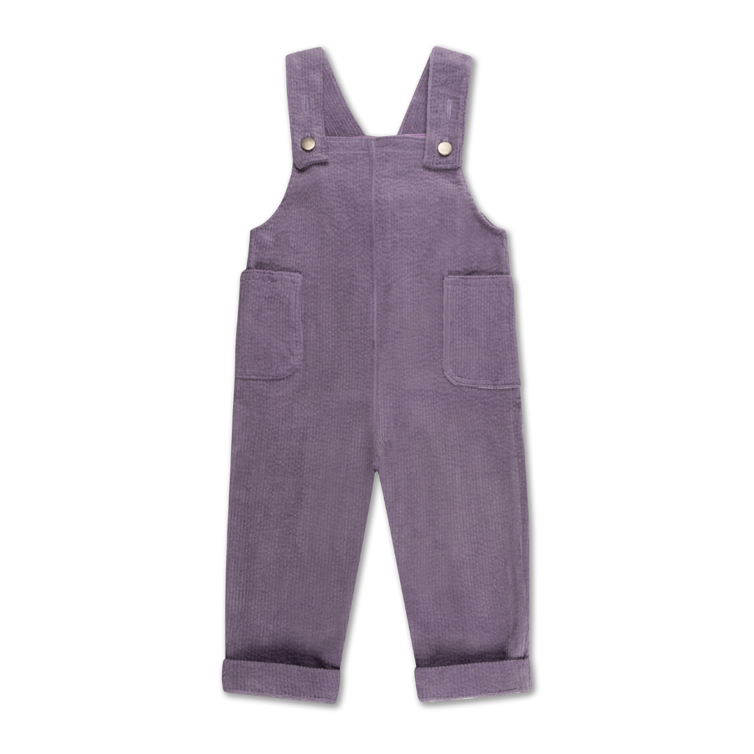 Dungarees - Lilac Corduroy